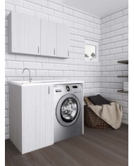 Composizione in foto lavatoio coprilavatrice - Serie Chiara