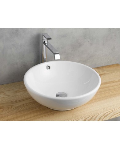 Lavabo da appoggio con foro - Tipologia Boston