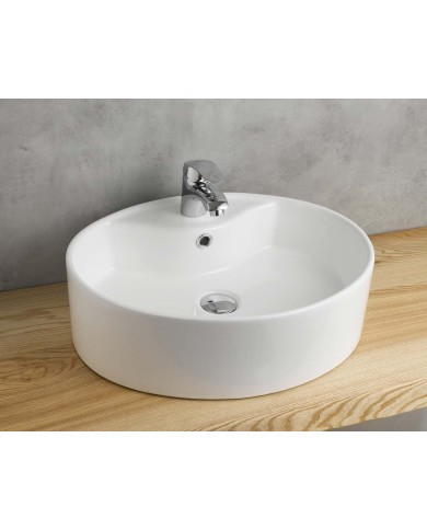 Lavabo da appoggio senza foro - Tipologia Saturno