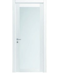 Porta - Bianco Matrix Vetro