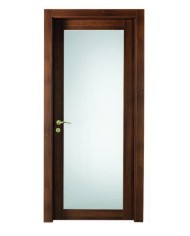 Porta - Noce nazionale vetro