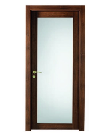 Porta - Noce nazionale vetro