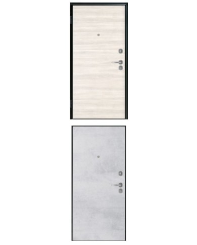 Porta blindata - Sicura Black L800 X H2000