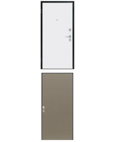 Porta blindata - Sicura Black L800 X H2000