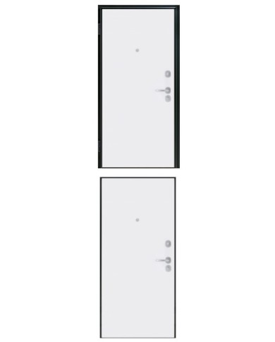 Porta blindata - Sicura Black L800 X H2000