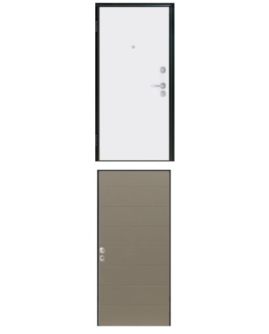 Porta blindata - Sicura Black L800 X H2000