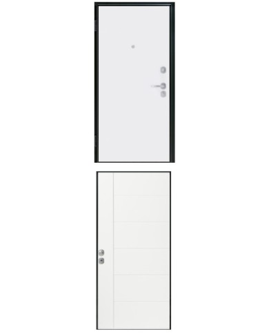 Porta blindata - Sicura Black L800 X H2000