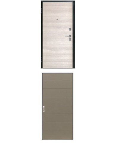 Porta blindata - Sicura Black L800 X H2000