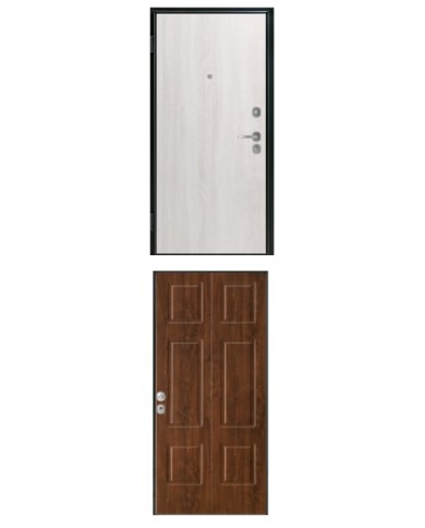 Porta blindata - Sicura Black L800 X H2000