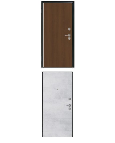 Porta blindata - Sicura Black L800 X H2000