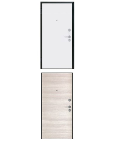 Porta blindata - Sicura Black L800 X H2000