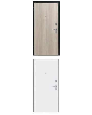 Porta blindata - Sicura Black L800 X H2000