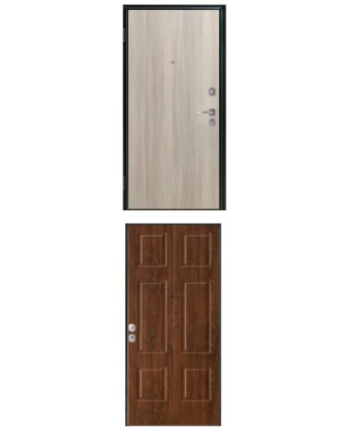 Porta blindata - Sicura Black L800 X H2000