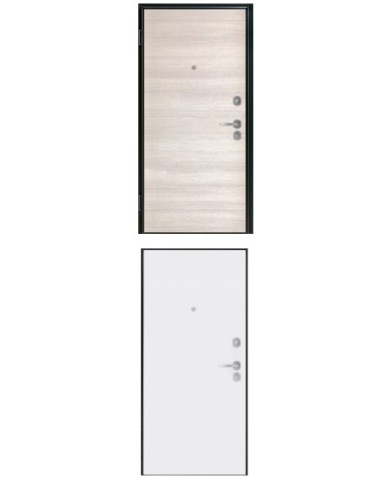 Porta blindata - Sicura Black L800 X H2000