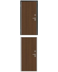 Porta blindata - Sicura Black L800 X H2200