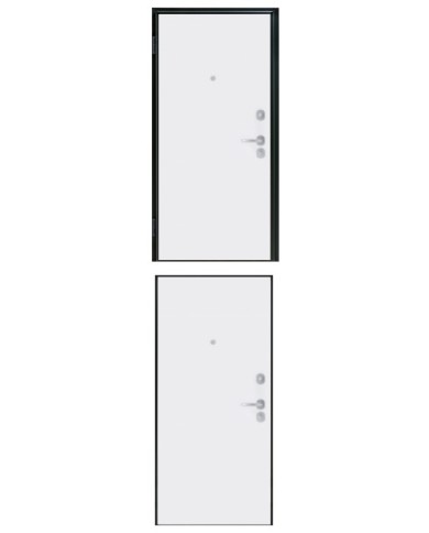 Porta blindata - Sicura Black L900 X H2000