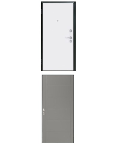 Porta blindata - Sicura Black L900 X H2000