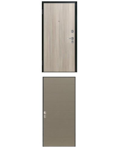 Porta blindata - Sicura Black L900 X H2000