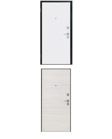 Porta blindata - Sicura Black L900 X H2000