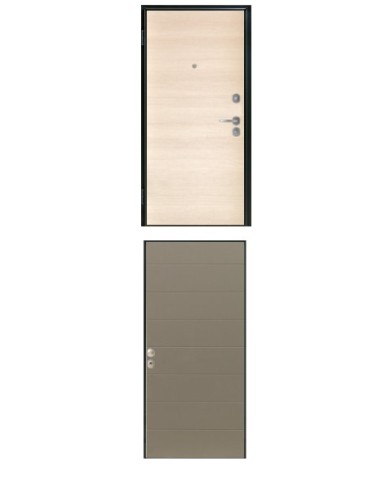 Porta blindata - Sicura Black L900 X H2000