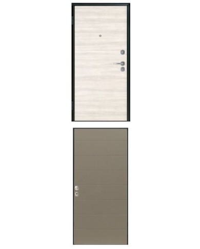 Porta blindata - Sicura Black L900 X H2000