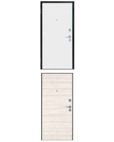 Porta blindata - Sicura Black L900 X H2000