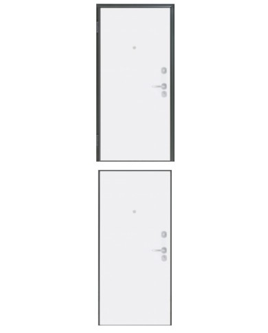 Porta blindata - Sicura Black L900 X H2000