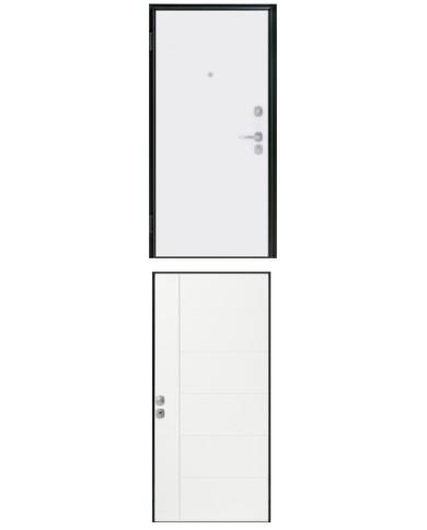 Porta blindata - Sicura Black L900 X H2000