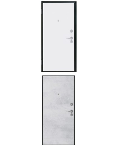 Porta blindata - Sicura Black L900 X H2000