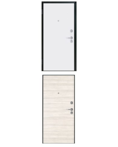 Porta blindata - Sicura Black L900 X H2100