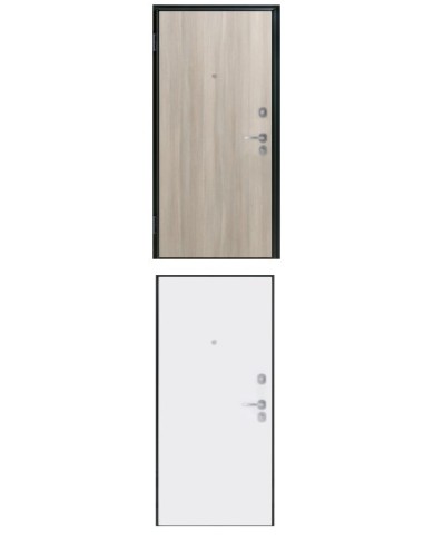 Porta blindata - Sicura Black L900 X H2100