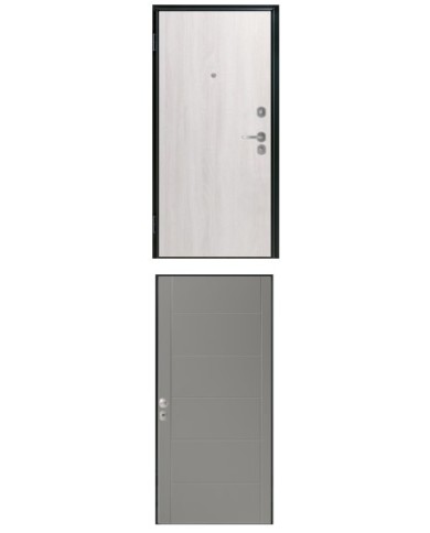 Porta blindata - Sicura Black L900 X H2100