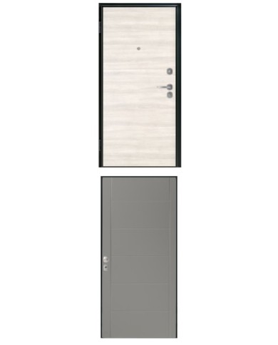 Porta blindata - Sicura Black L900 X H2100