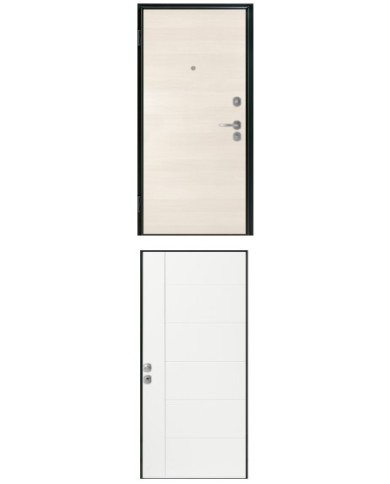 Porta blindata - Sicura Black L900 X H2100