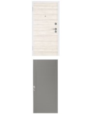 Porta blindata - Sicura White L800 X H2100 ( Apertura porta: Spinta a destra)