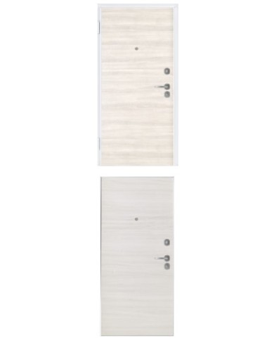 Porta blindata - Sicura White L800 X H2100 ( Apertura porta: Spinta a destra)