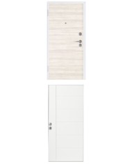 Porta blindata - Sicura White L800 X H2100 ( Apertura porta: Spinta a destra)