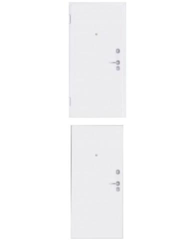 Porta blindata - Sicura White L800 X H2100 ( Apertura porta: Spinta a destra)