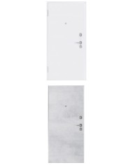 Porta blindata - Sicura White L800 X H2100 ( Apertura porta: Spinta a destra)