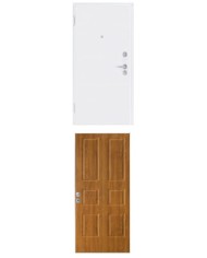 Porta blindata - Sicura White L800 X H2100 ( Apertura porta: Spinta a destra)