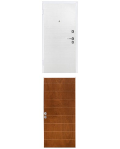 Porta blindata - Sicura White L800 X H2100 ( Apertura porta: Spinta a destra)