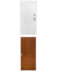 Porta blindata - Sicura White L800 X H2100 ( Apertura porta: Spinta a destra)