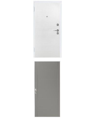 Porta blindata - Sicura White L800 X H2100 ( Apertura porta: Spinta a destra)