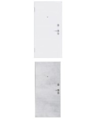 Porta blindata - Sicura White L800 X H2100 ( Apertura porta: Spinta a destra)