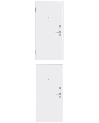 Porta blindata - Sicura White L800 X H2100 ( Apertura porta: Spinta a destra)