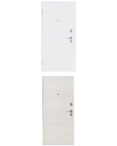 Porta blindata - Sicura White L800 X H2100 ( Apertura porta: Spinta a destra)