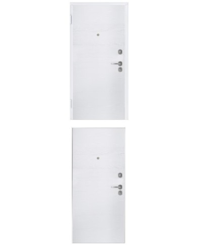 Porta blindata - Sicura White L800 X H2100 ( Apertura porta: Spinta a destra)