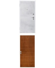 Porta blindata - Sicura White L800 X H2100 ( Apertura porta: Spinta a destra)