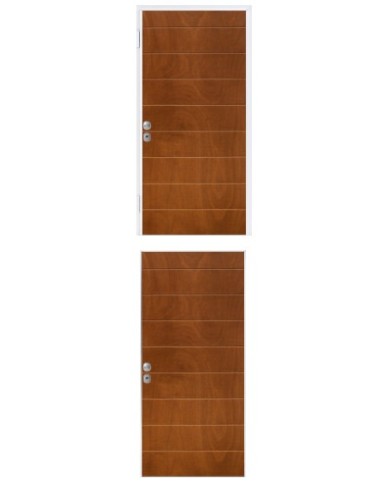 Porta blindata - Sicura White L800 X H2100 ( Apertura porta: Spinta a destra)