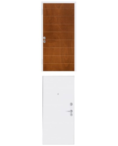 Porta blindata - Sicura White L800 X H2100 ( Apertura porta: Spinta a destra)